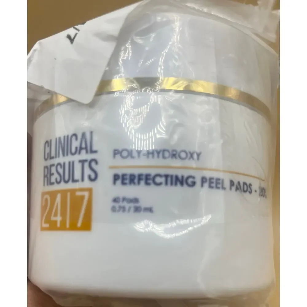 Clinical Results 24/7 Poly-Hydroxy Perfecting Peel Pads 20% 40 Pads .75 ou 20ml